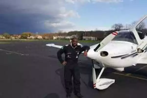 Meet Nigerian Pilot Who Made History As First African To Fly The World Solo [Photos]